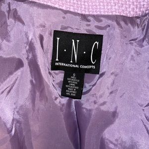 INC Lavender Peacoat